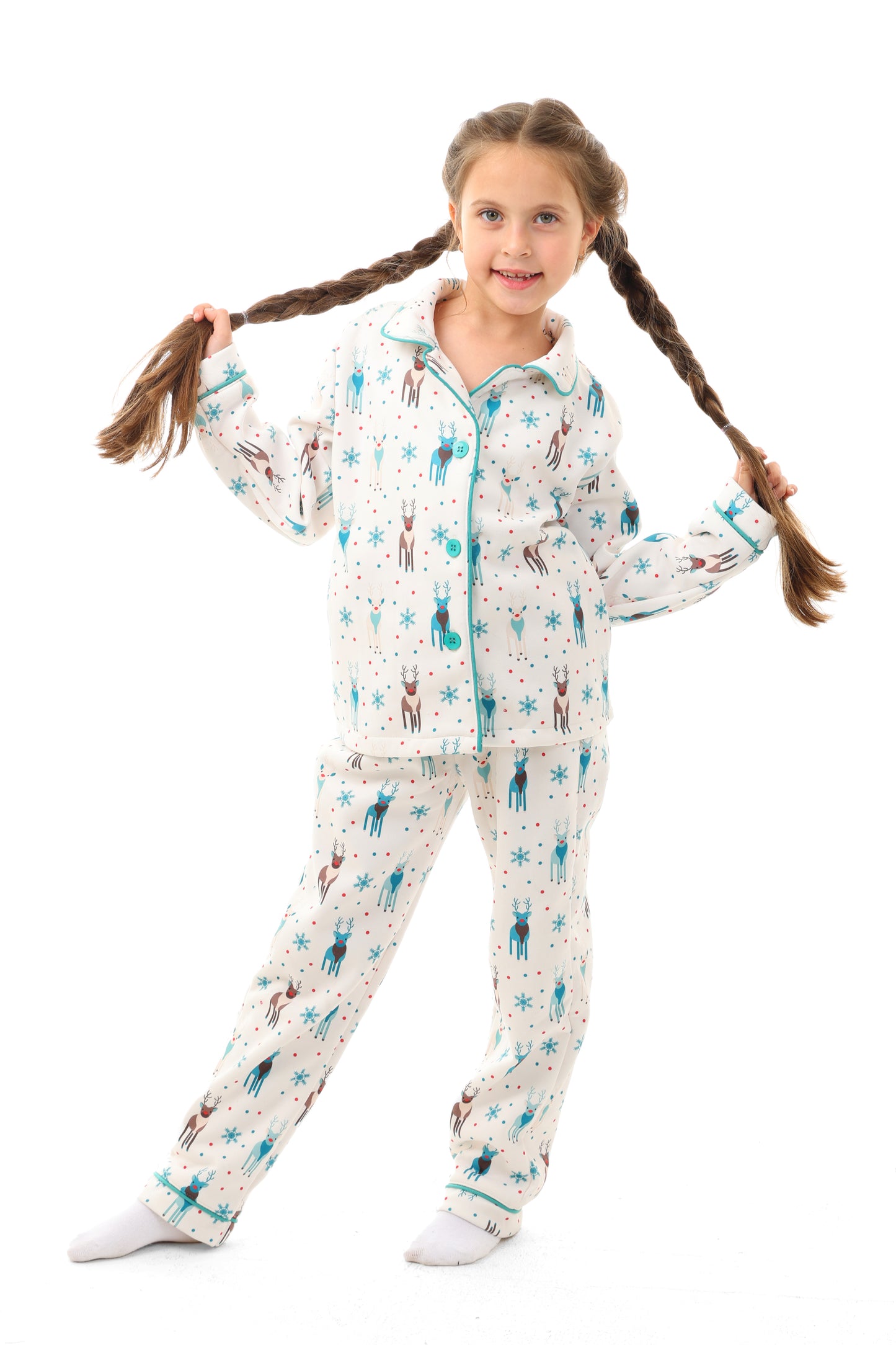 Unisex White Pajamas