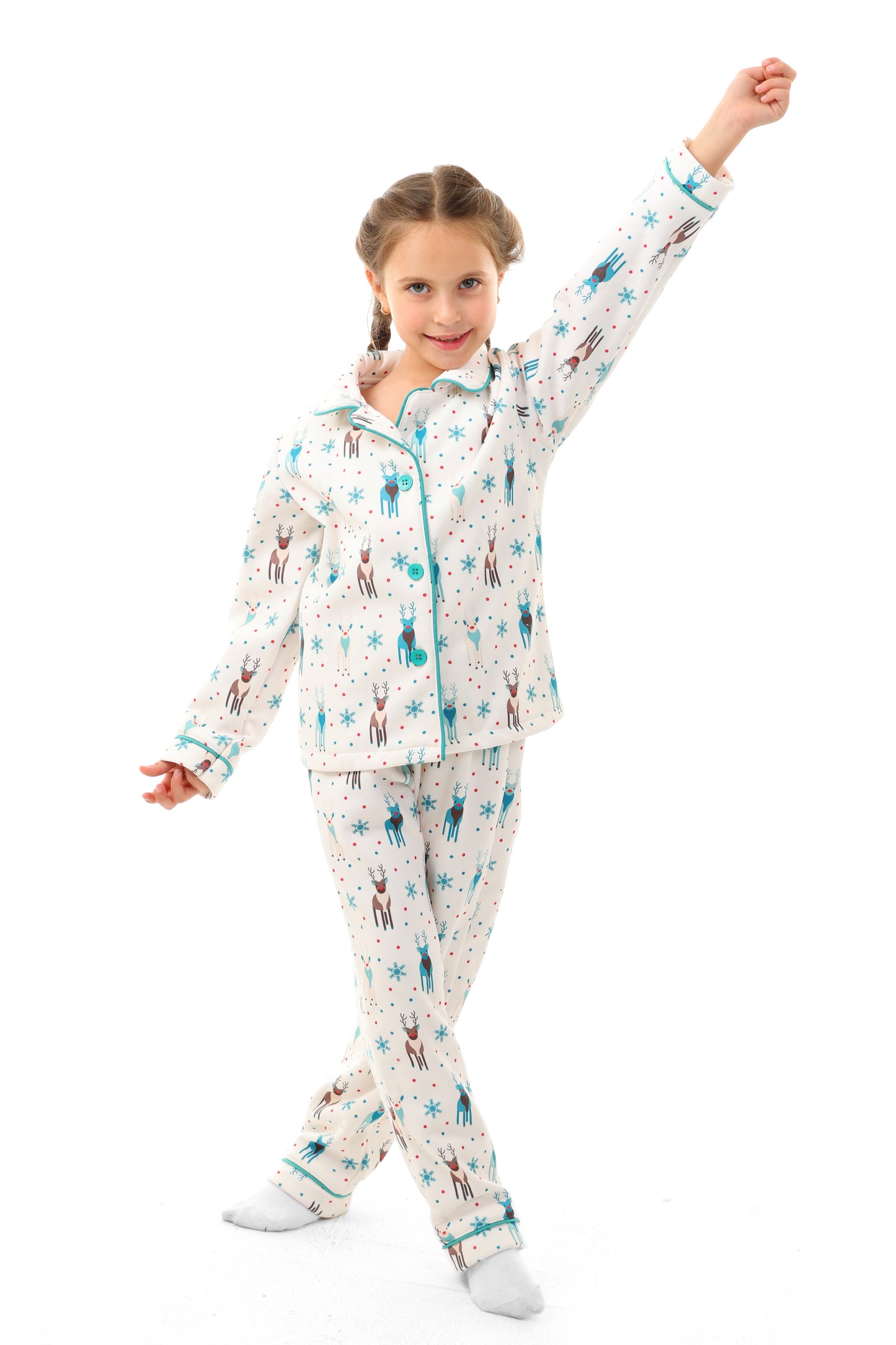 Unisex White Pajamas