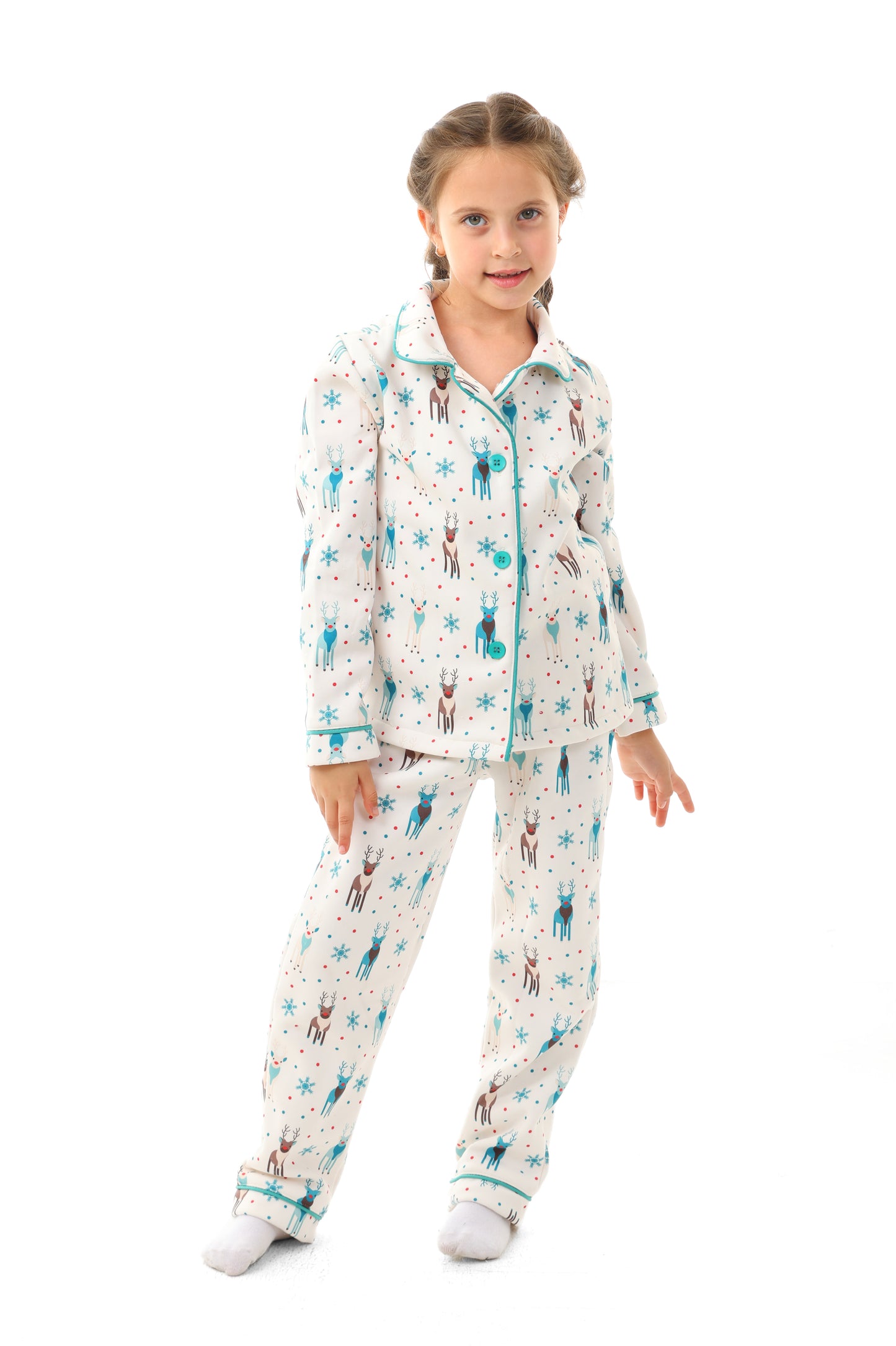 Unisex White Pajamas
